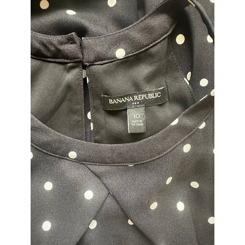 **SUMMER SALE** Banana Republic Factory Polka Dot Jumpsuit- Size 10 - Picture 5 of 11